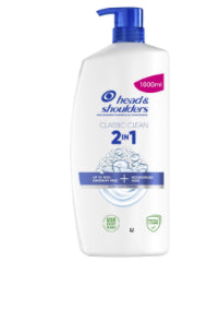 Head & Shoulders Classic Clean 2in1 Anti Dandruff Shampoo, 1000ml. Up to 100?lake Free, Clinically Proven. For Any Hair and Scalp Type. For Daily use. Clean Feeling