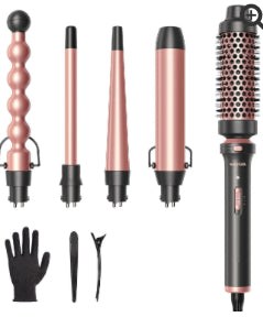 5 piece curling wand