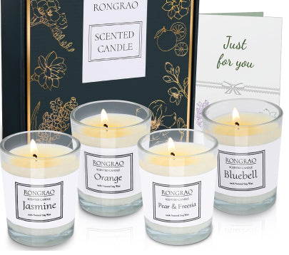 Scented candle gift set